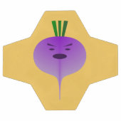 怒Turnip by Kenneth Yoncich サッカーボール (フラット)