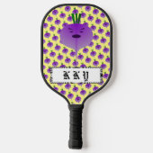 怒Turnip by Kenneth Yoncich ピックルボールラケット (裏面)