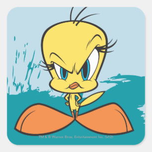 怒TWEETY™ スクエアシール