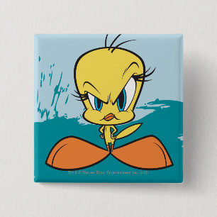 怒TWEETY™ 缶バッジ