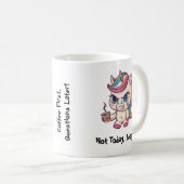 怒Unicorn Mug コーヒーマグカップ (正面右)
