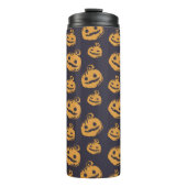 怖いおもしろいかぼちゃの顔ハロウィーン タンブラー (正面)