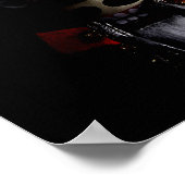 怖いおもしろいくるみ割りポートレート ポスター (角)