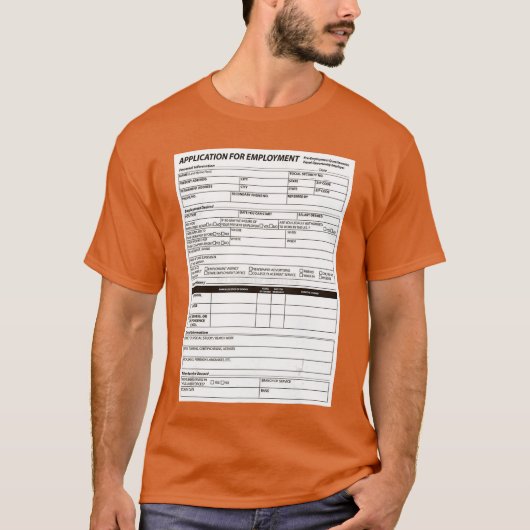 怖いおもしろいハロウィーン衣装の仕事適用Tric Tシャツ (正面)