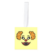 怖いおもしろいピエロサンダー_コーブ キューブオーナメント (正面)