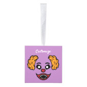 怖いおもしろいピエロサンダー_コーブ キューブオーナメント (右)