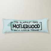 怖いおもしろい母性引用文ユーモアのジョーク ボディピロー (裏面)