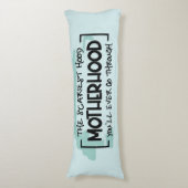 怖いおもしろい母性引用文ユーモアのジョーク ボディピロー (正面縦)