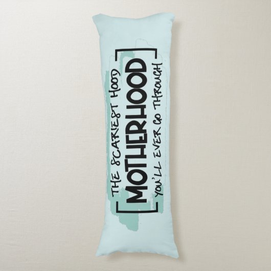 怖いおもしろい母性引用文ユーモアのジョーク ボディピロー (正面縦)