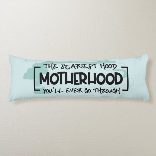 怖いおもしろい母性引用文ユーモアのジョーク ボディピロー (正面)