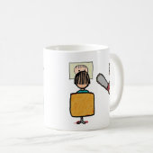 怖いおもしろい理容師スウィーニートッド コーヒーマグカップ (正面右)