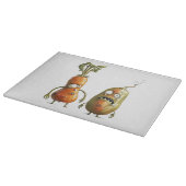 怖いおもしろい野菜 カッティングボード (角)