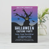 怖いお化けハロウィンパーティー招待状 招待状 (スタンド正面)