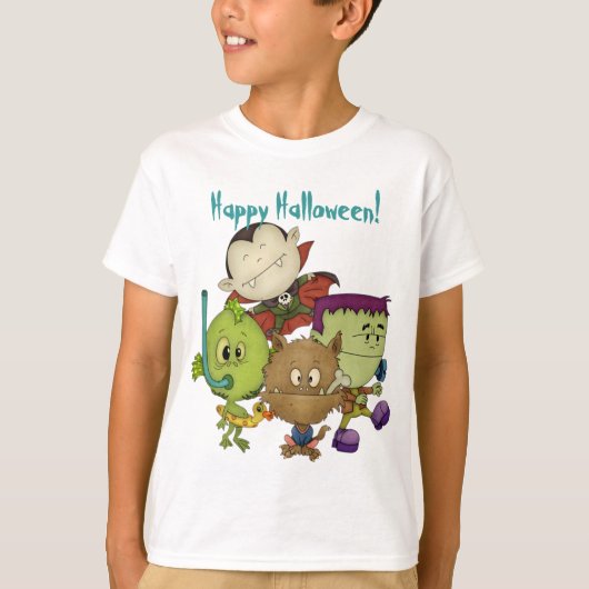 怖いかわいこちゃんキッズシャツ Tシャツ (正面)
