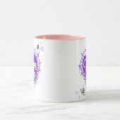 怖いかわいこちゃん – かわいい不気味ゴシック女の子らしコーヒーマグ マグカップ (中央)