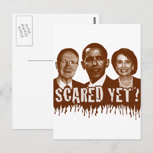 怖いか？ ポストカード (正面/裏面)