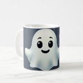 怖いけどおもしろいマグカップ コーヒーマグカップ (正面左)