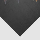 怖いこうもりインクスケッチ、デコページティッシュペーパー 薄葉紙 (詳細)