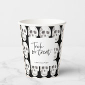 怖いぞ不気味 |ハローウィンパーティ | 紙コップ (正面)