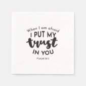 怖いときは君の引用文に任せる スタンダードカクテルナプキン (正面)