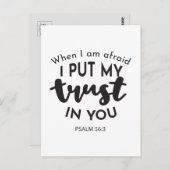 怖いときは君の引用文に任せる ポストカード (正面/裏面)