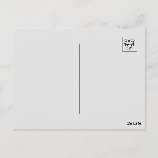 怖いときは君の引用文に任せる ポストカード (裏面)