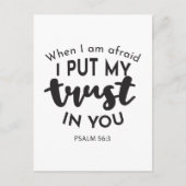 怖いときは君の引用文に任せる ポストカード (正面)