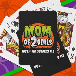 怖いもの知らずのハロウィン　2人の娘の母 トランプ