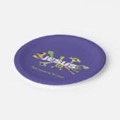 怖いイエス ペーパープレート (アングル)