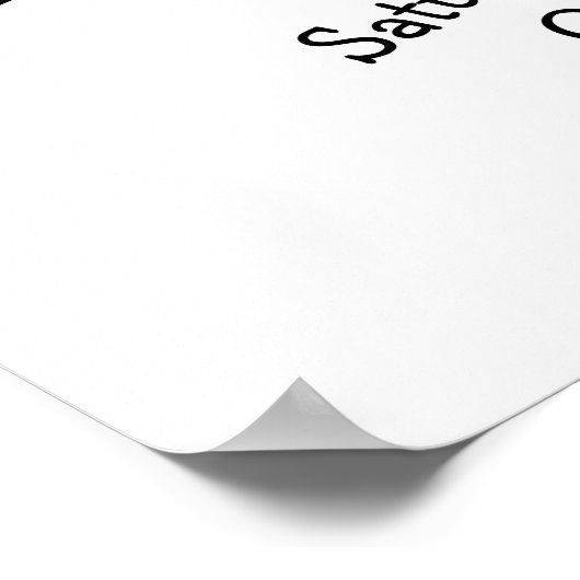 怖いイエス ポスター (角)