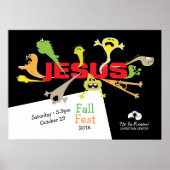 怖いイエス ポスター (正面)