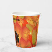 怖いウィッチハロウィーン紙カップ 紙コップ (裏面)