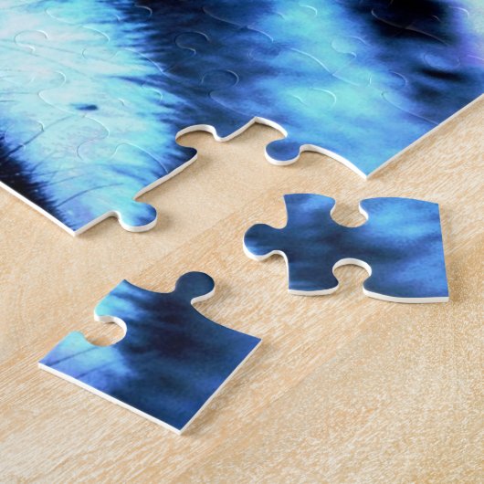 怖いオオカミ ジグソーパズル (側面)