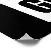 怖いオレンジ色の男はもう消えた?アンチトランプ ポスター (角)