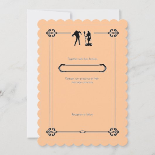 怖いカップル結婚の (正面)