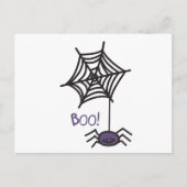 怖いクモ ポストカード (正面)