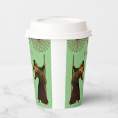 怖いクモ 紙コップ (左)