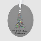 怖いクリスマスを過ごして！ オーナメント (正面)