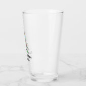 怖いクリスマスを過ごして！ タンブラーグラス (左)