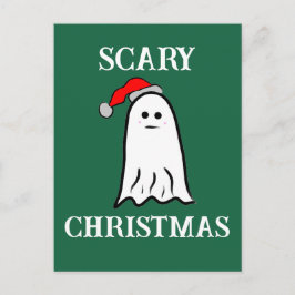 怖いクリスマス幽霊 ポストカード