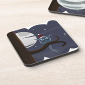 怖いクリスマス・フクロウ コースター (左側)