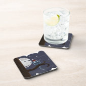 怖いクリスマス・フクロウ コースター (右側)