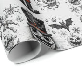 怖いクルミ割り ラッピングペーパー (ロールコーナー)