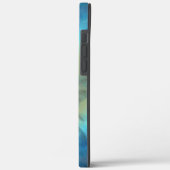 怖いクール電話風変わり青い眼球 Case-Mate iPhoneケース (裏面 / 左)