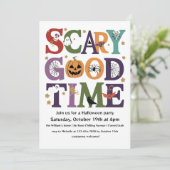 怖いグッドタイムハローウィンパーティ 招待状 (スタンド正面)