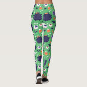 怖いグリーンハロウィーン レギンス (裏面)