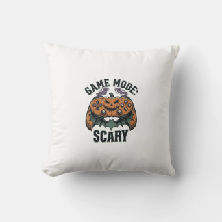 怖いゲーマーTシャツ ビンテージ ハロウィン コントローラーアート クッション