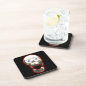 怖いゴシック風の叫び声スカルアートコースター コースター (右側)