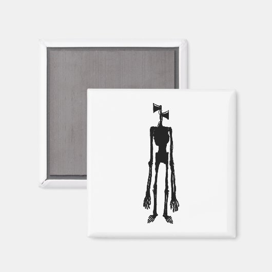 怖いサイレン ミーム ゲーマー キッズ 男の子 女の子 クリスマス プレゼント マグネット (正面/裏面)