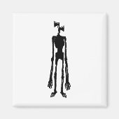 怖いサイレン ミーム ゲーマー キッズ 男の子 女の子 クリスマス プレゼント マグネット (正面)